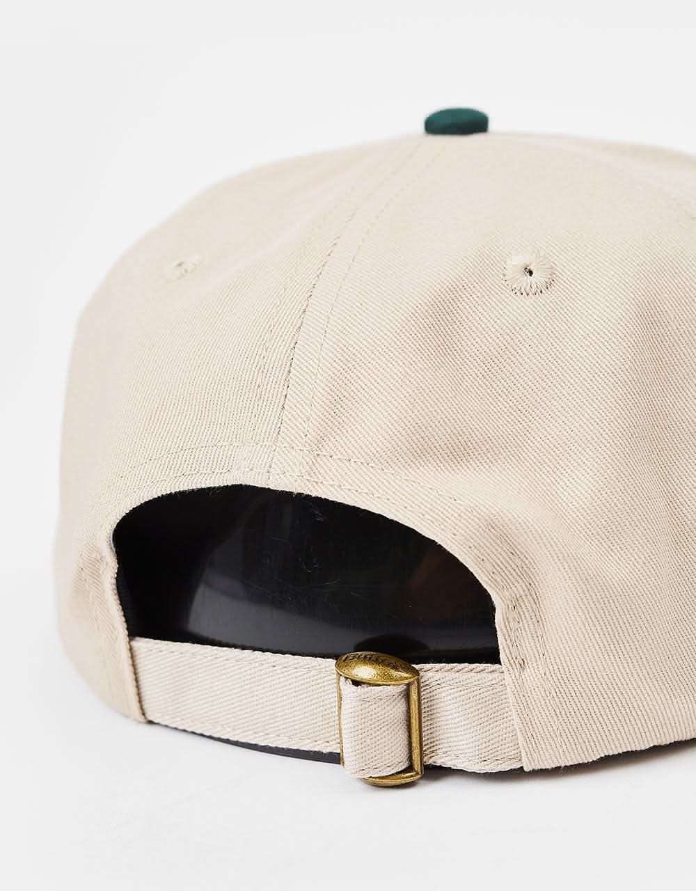 Butter Goods Martian 6 Panel Cap - Khaki / Forest
