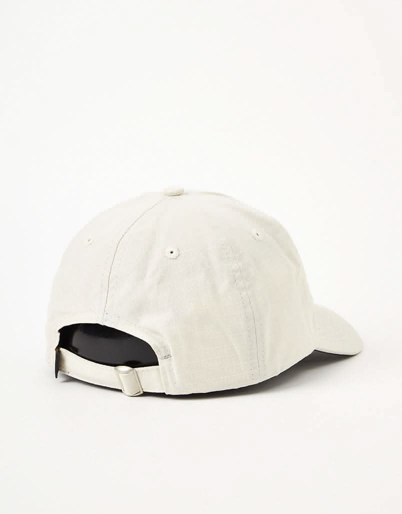 Krooked Moonsmile Script Strapback Cap - Natural/Black
