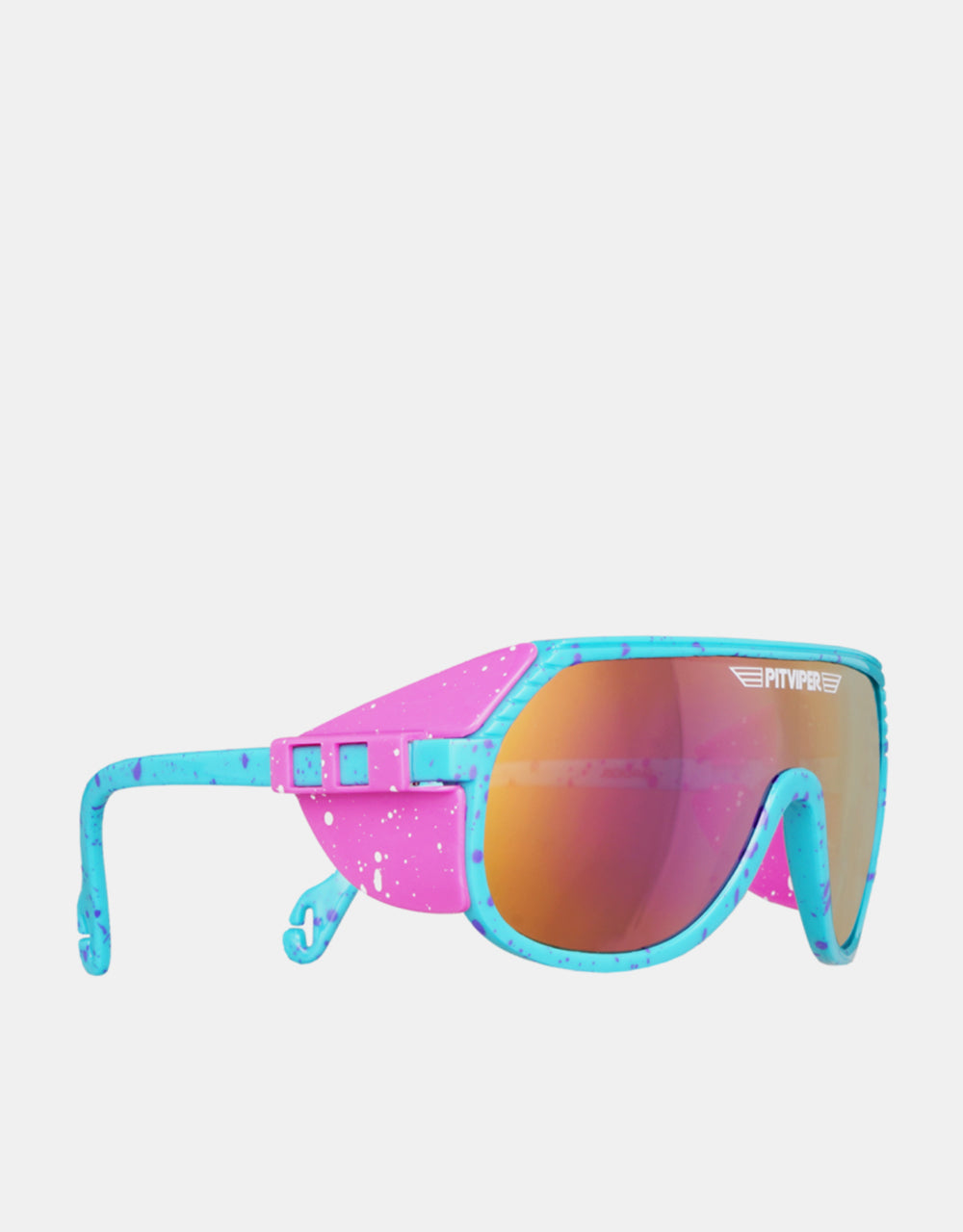 Pit Viper Wind Surfing Grand Prix Sunglasses - Purple Mirror