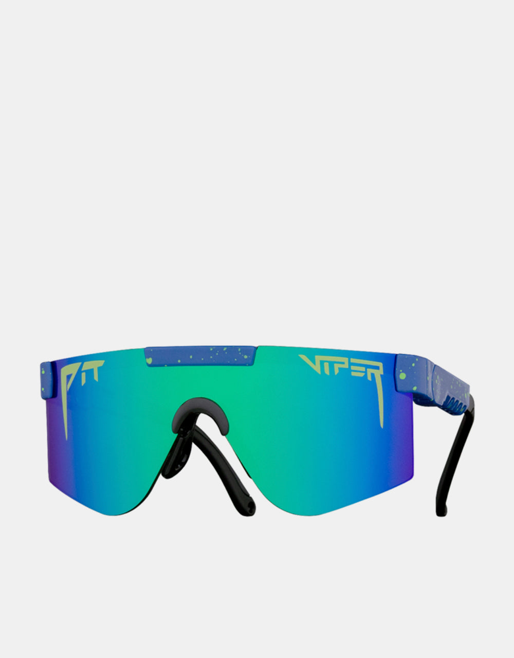 Pit Viper Leonardo XS Kids Sunglasses - Green Revo Mirror