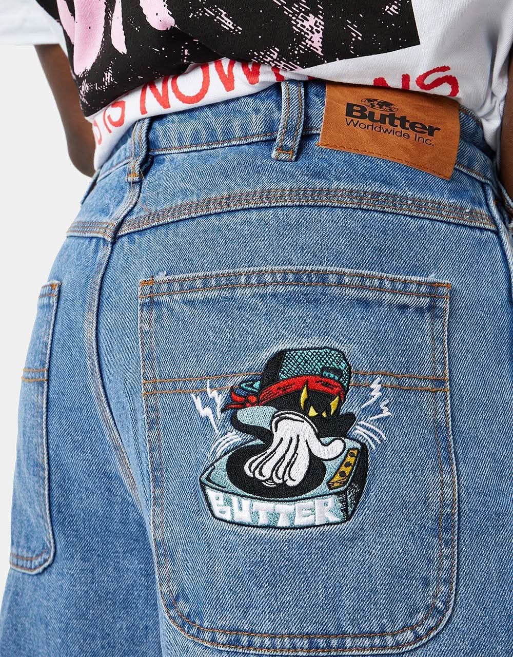 Butter Goods Spinner Denim Jean Washed Indigo