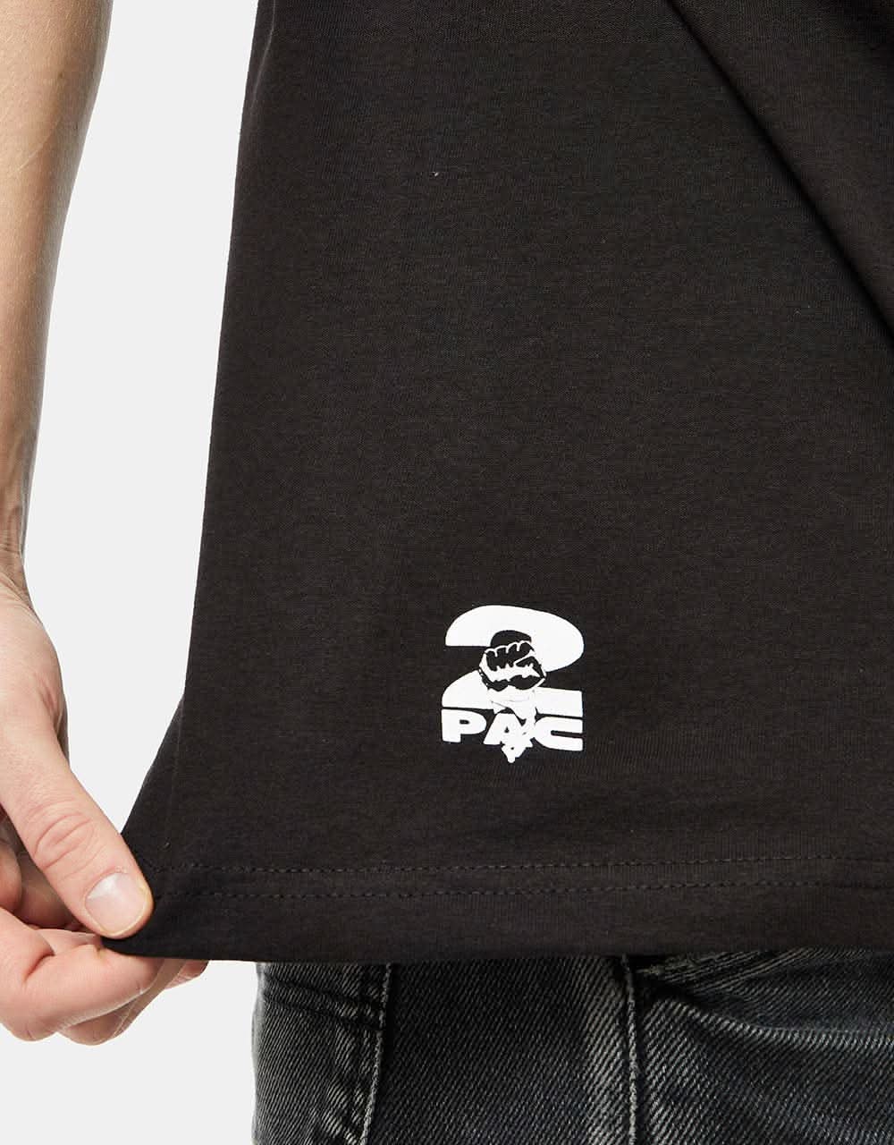 Primitve x Tupac Platinum T-Shirt - Black