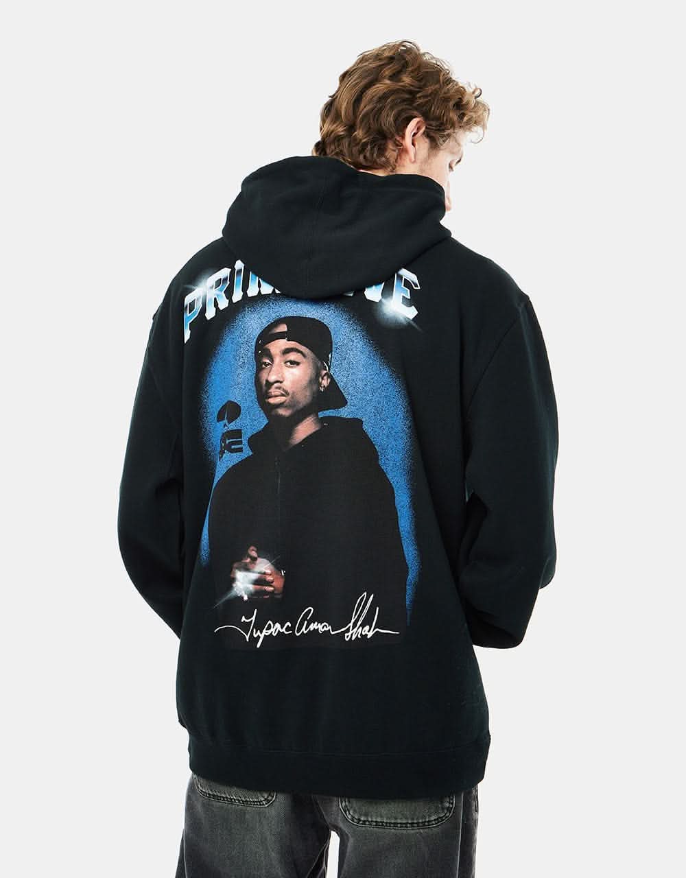 Primitve x Tupac Shine II Pullover Hoodie - Black