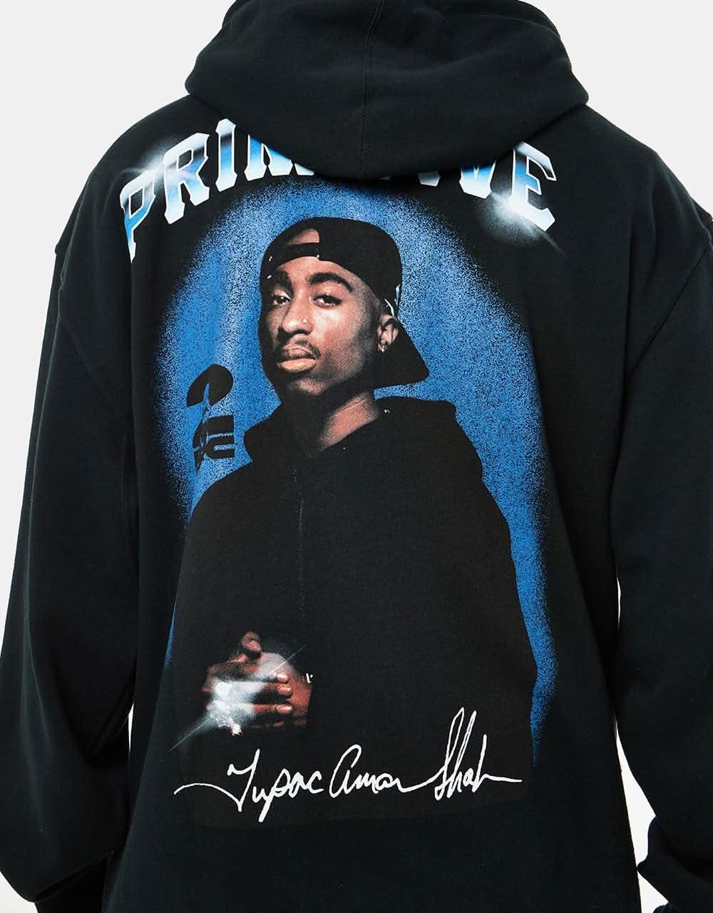 Primitve x Tupac Shine II Pullover Hoodie - Black