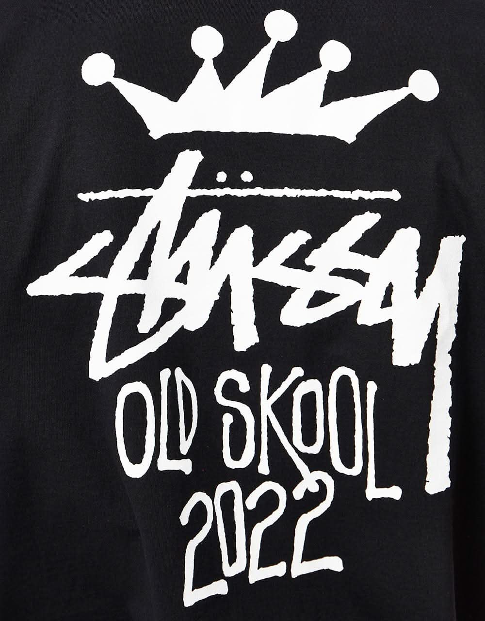 Stüssy Old Skool 22 T-Shirt - Black