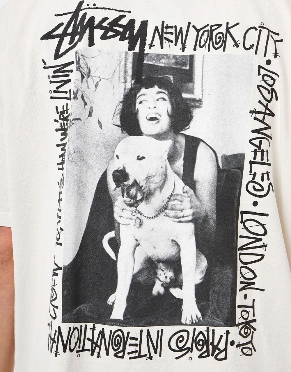 stussy how we re livin pigment dyed tee