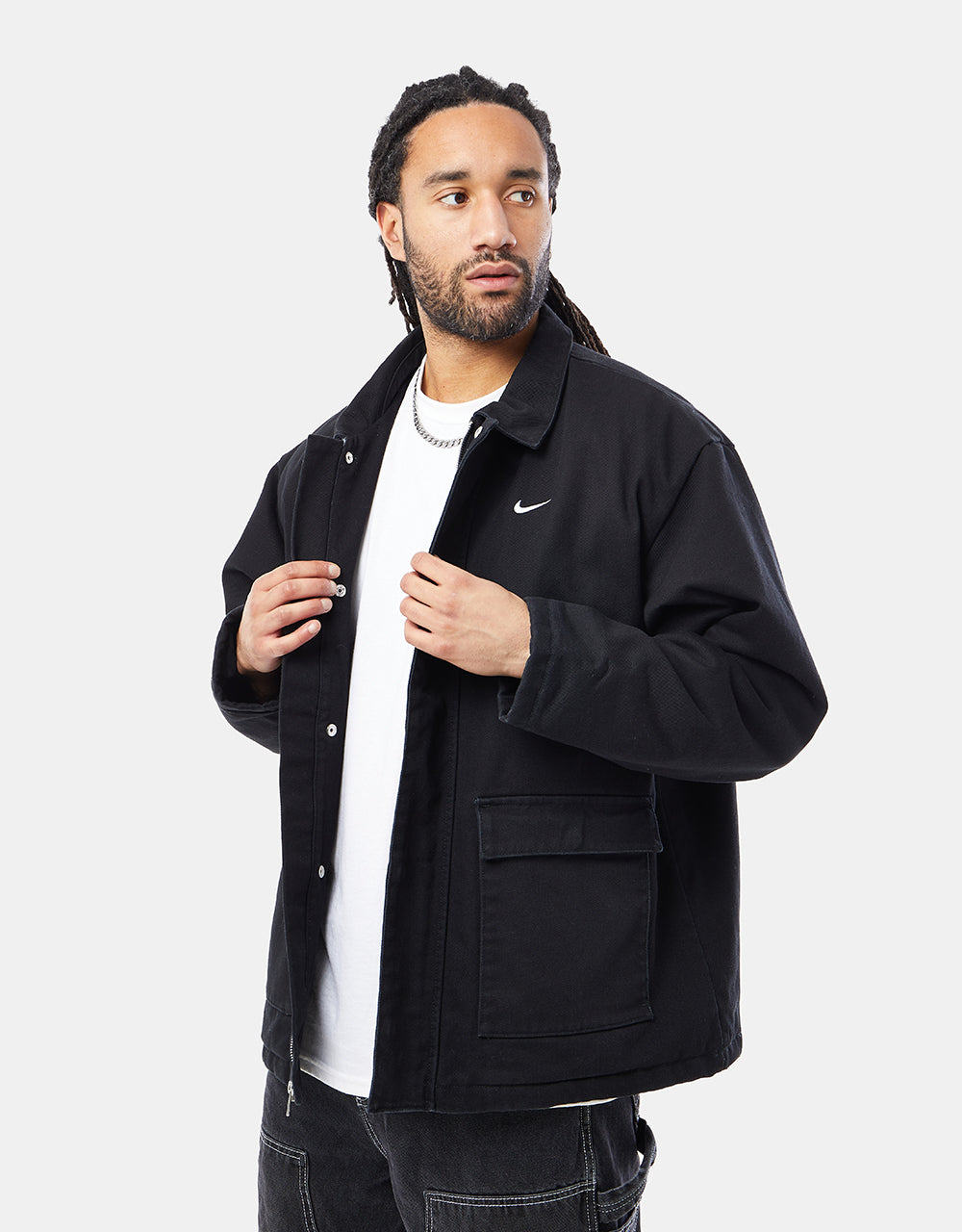 Nike Filled Work Jacket - Black/White