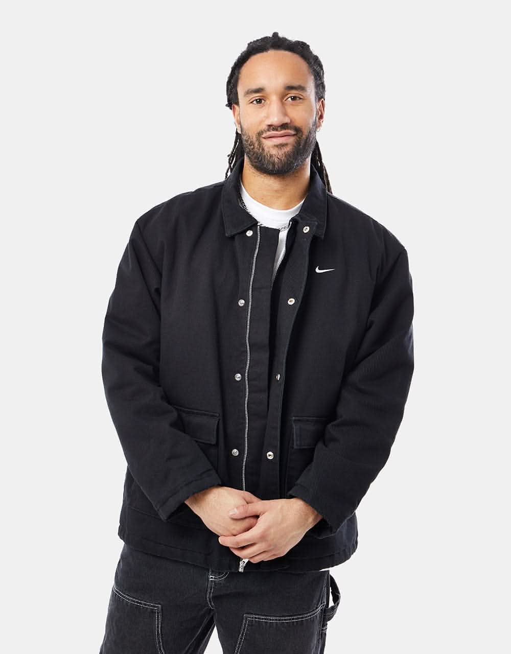 Nike Filled Work Jacket - Black/White