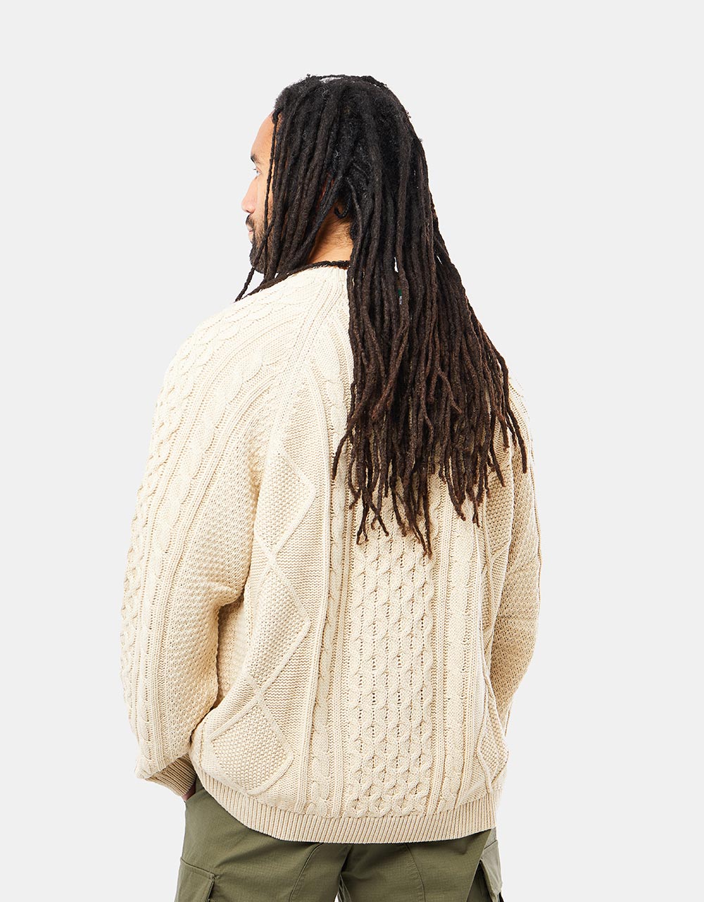 Nike Cable Knit Sweater - Rattan