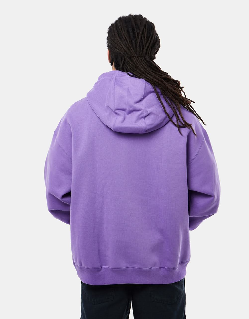 Nike SB Genuine Trademark Logo 2 Pullover Hoodie Action Grape