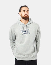 Converse Cons Brushed Back Fleece Pullover Hoodie - Vintage Grey Heather