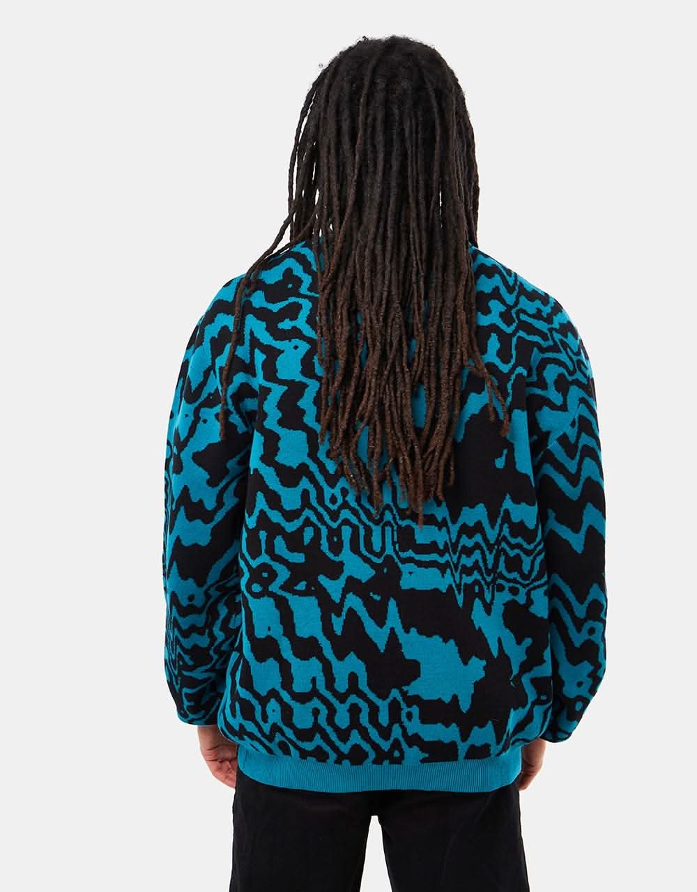 Santa Cruz Acidic Knit Crew - Verdigris