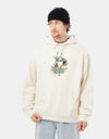 Welcome Stupefy Garment-Dyed Pullover Hoodie - Bone