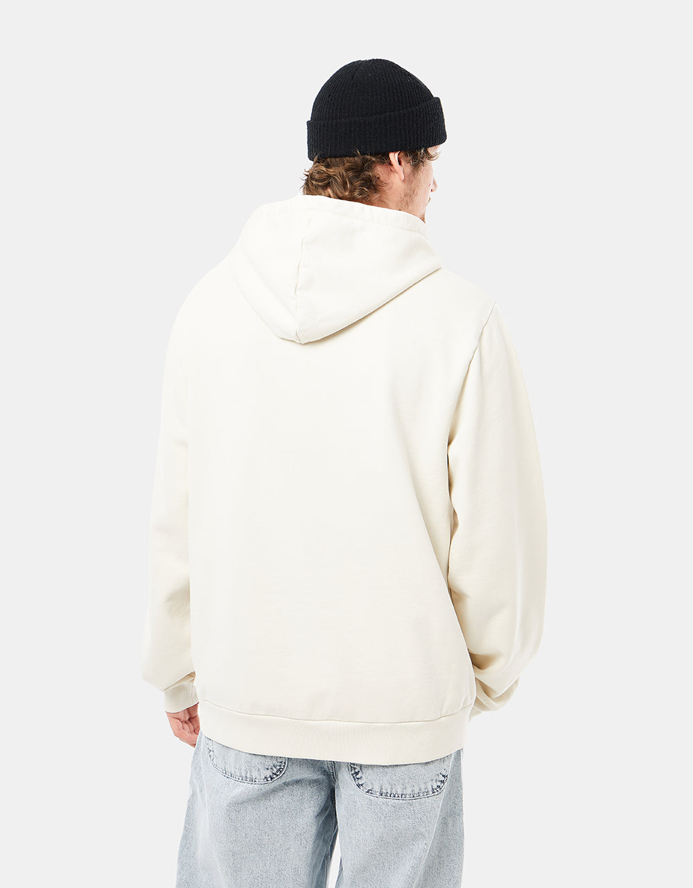 Welcome Stupefy Garment-Dyed Pullover Hoodie - Bone