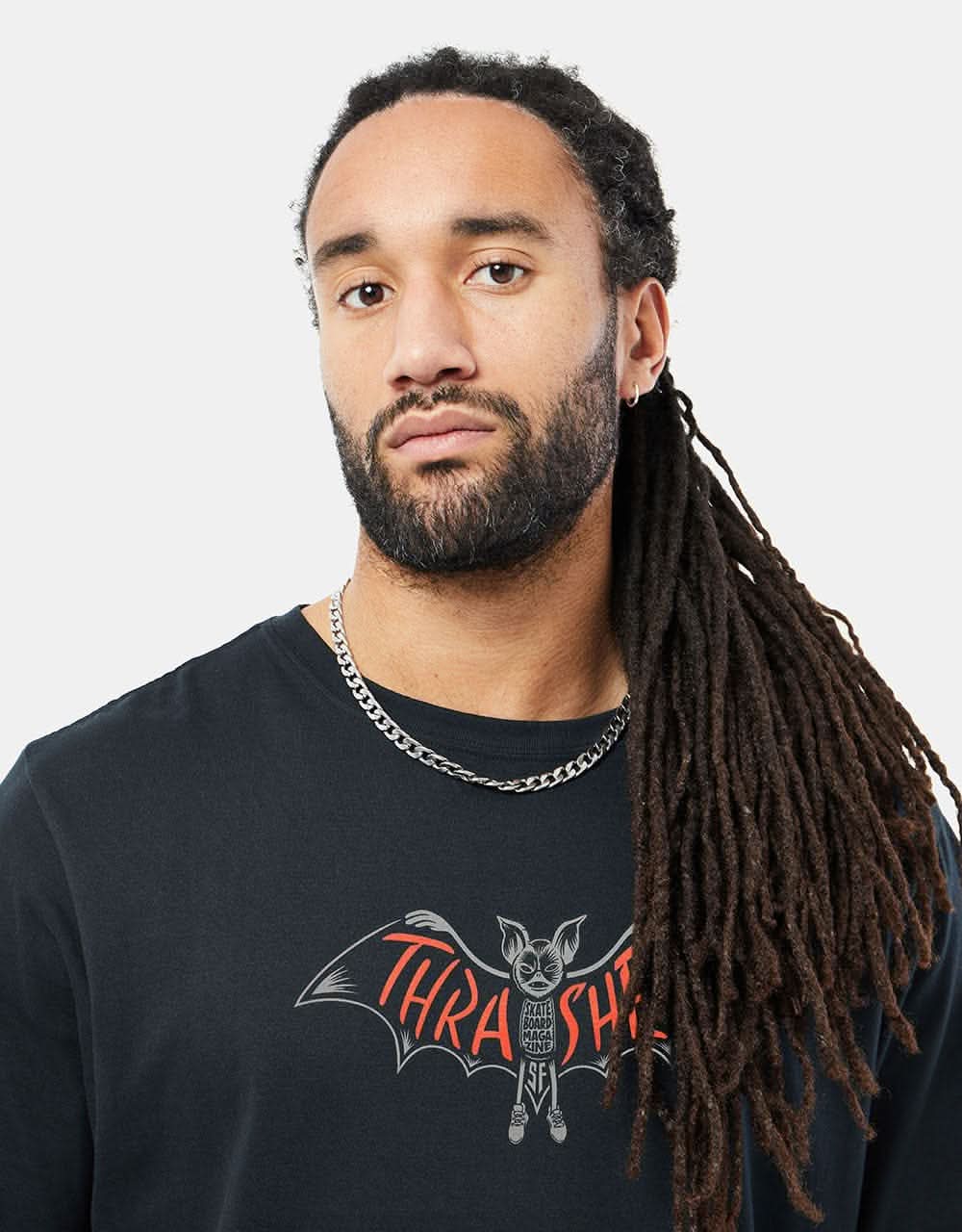 Thrasher Bat T-Shirt - Black