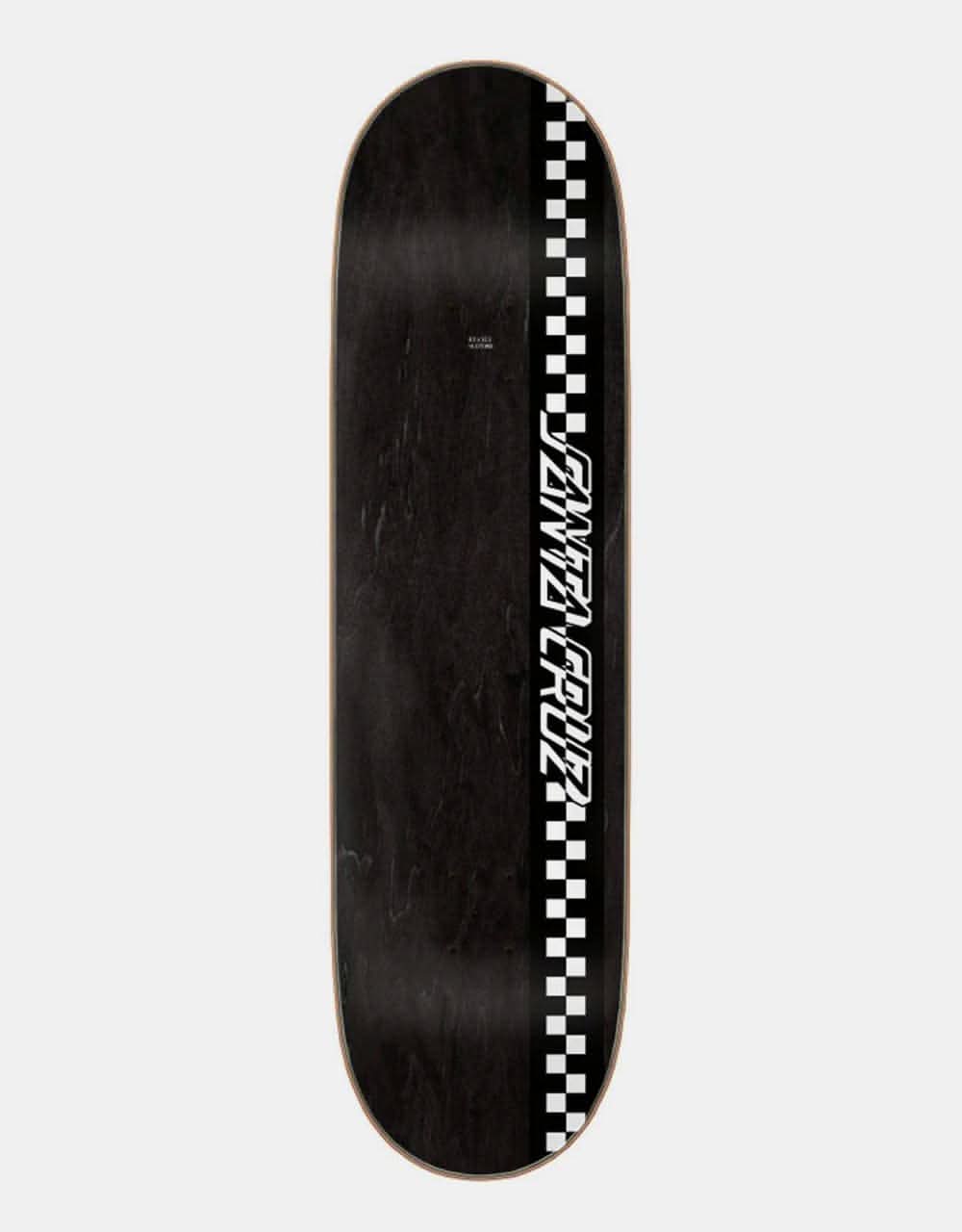 Santa Cruz Flame Dot Check Skateboard Deck - 8.5"