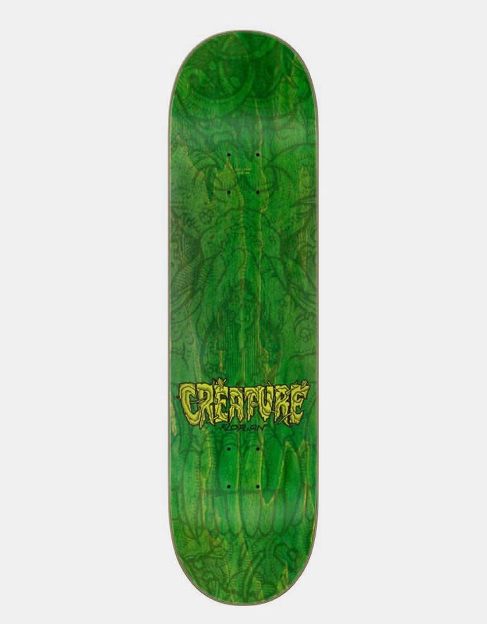 Creature Demon Skull Everslick Skateboard Deck - 8.59"