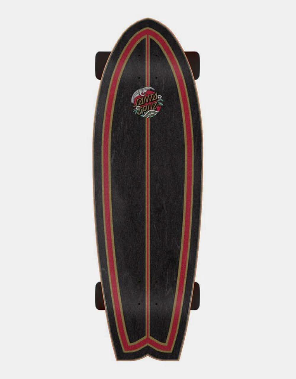 Santa Cruz Crane Dot Shark Cruiser Skateboard - 8.8" x 27.7"