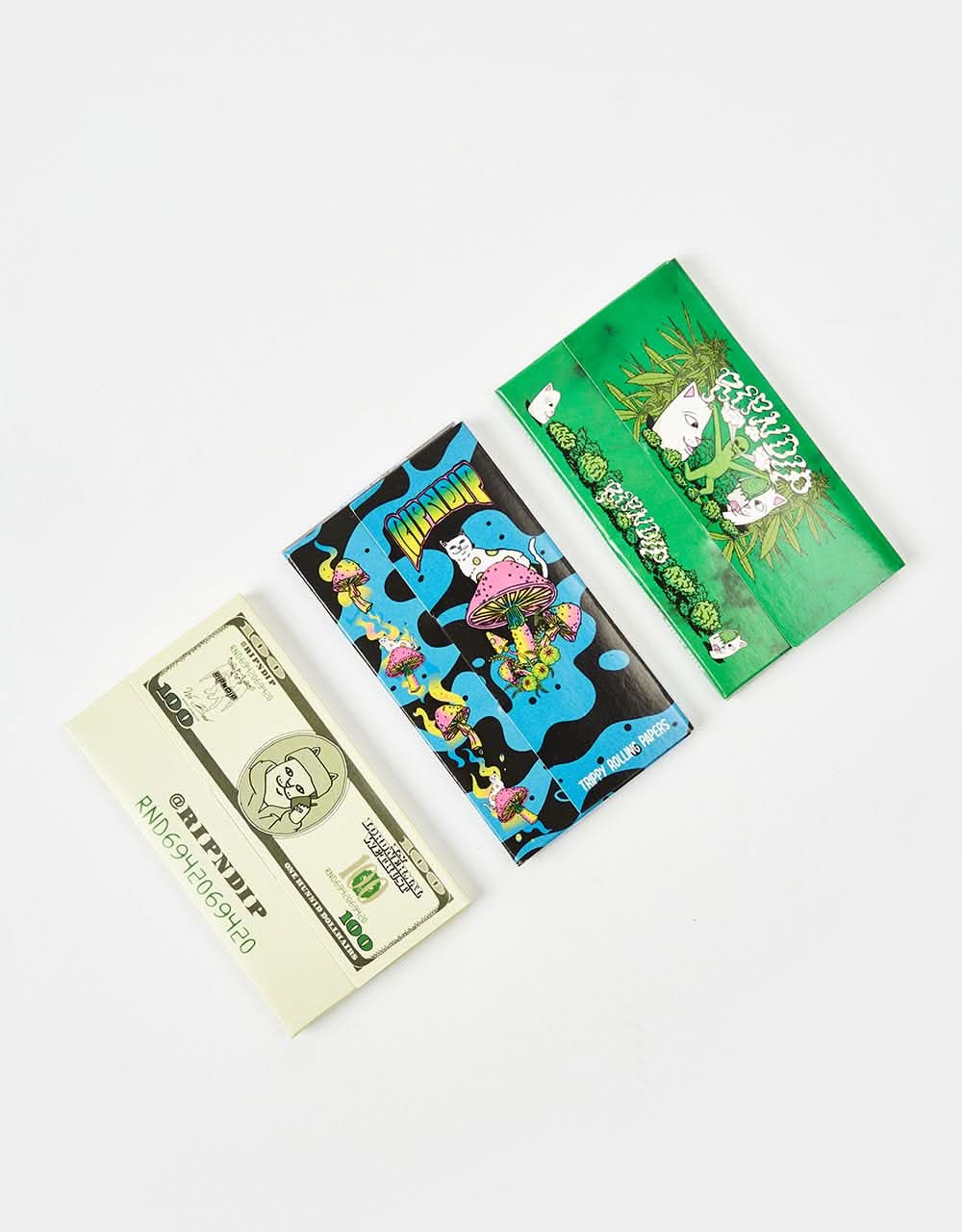 RIPNDIP Rolling Papers 12 Pack Multi