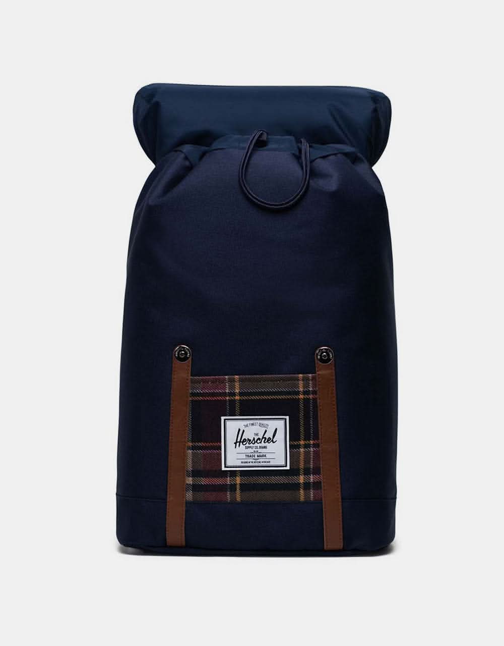 Herschel Supply Co. Retreat Backpack - Peacoat/Peacoat Plaid