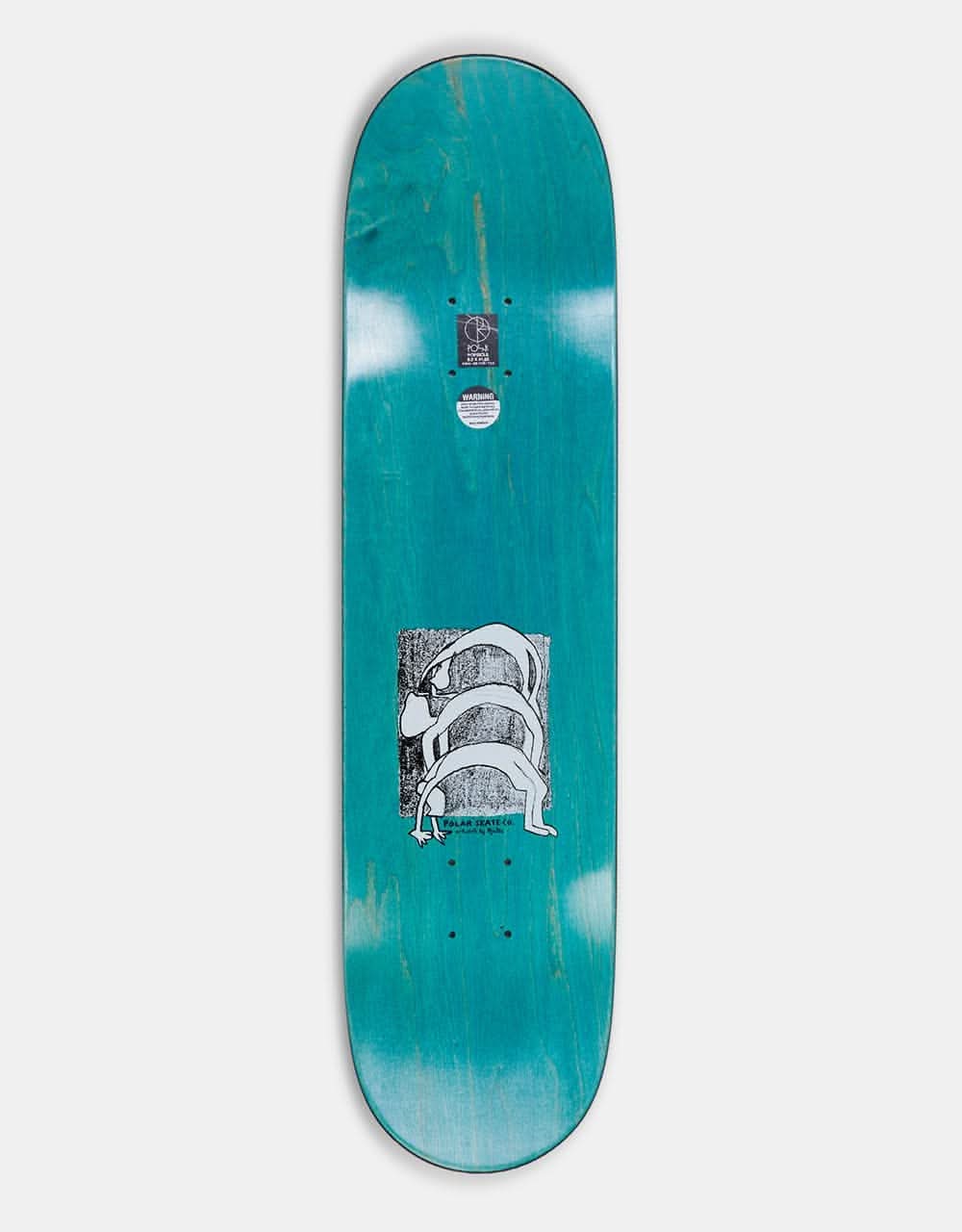 Polar Halberg Yoga Trippin' Skateboard Deck - 8"