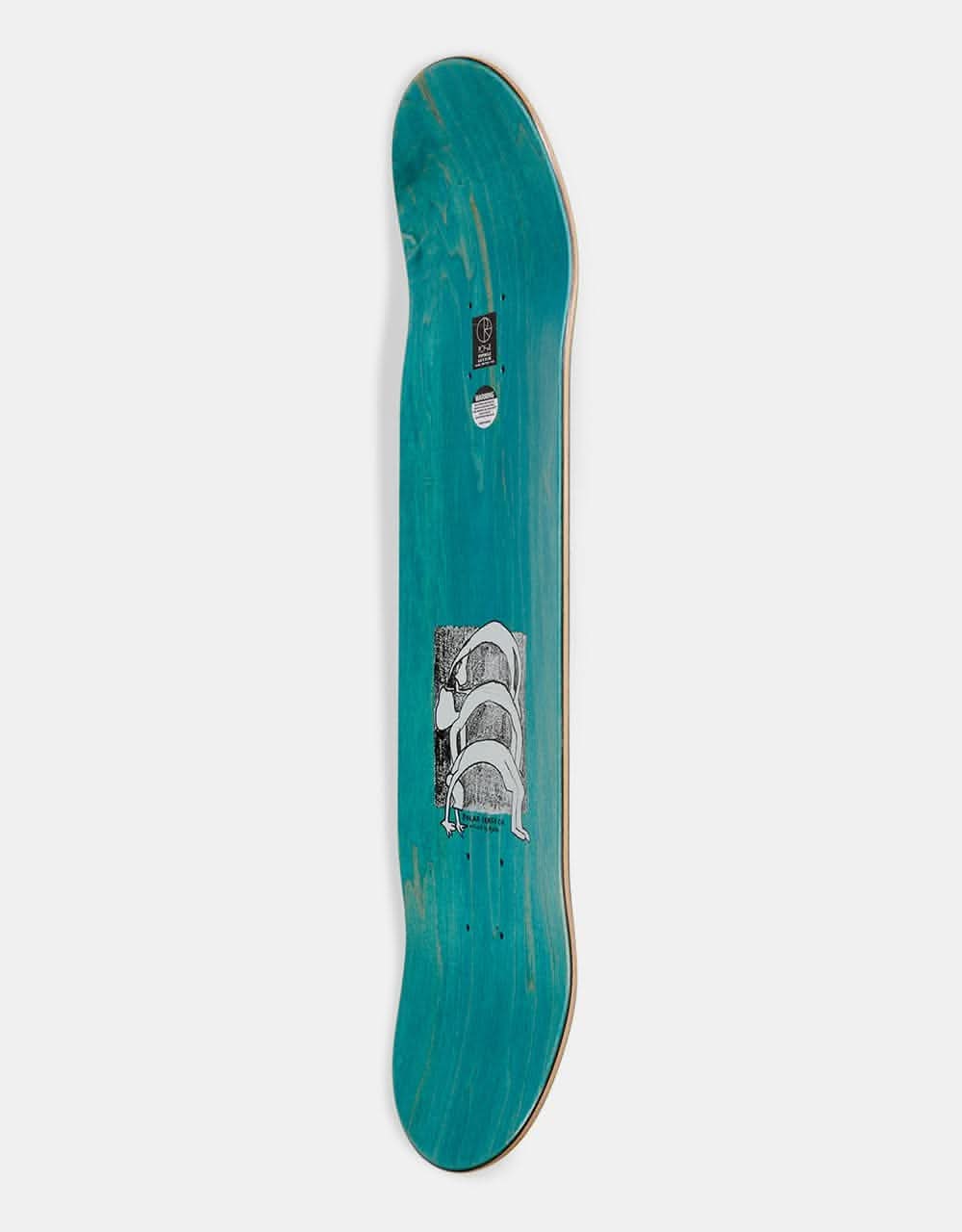Polar Halberg Yoga Trippin' Skateboard Deck - 8"