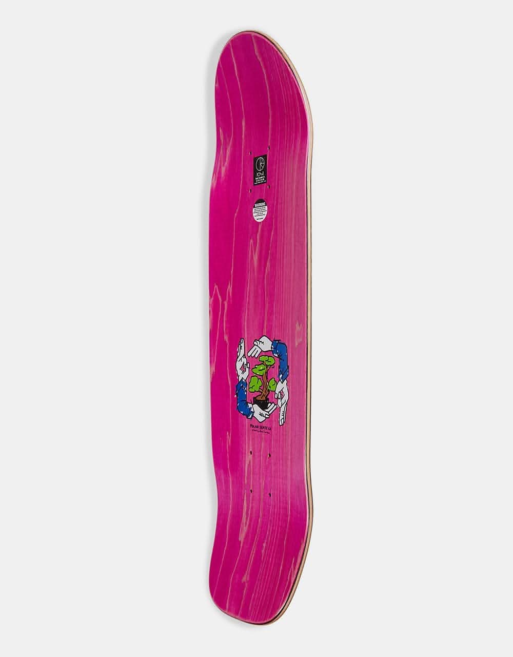 Polar Sanbongi Bonzai Ride 2.0 'SURF Jr. Shape' Skateboard Deck - 8.75"
