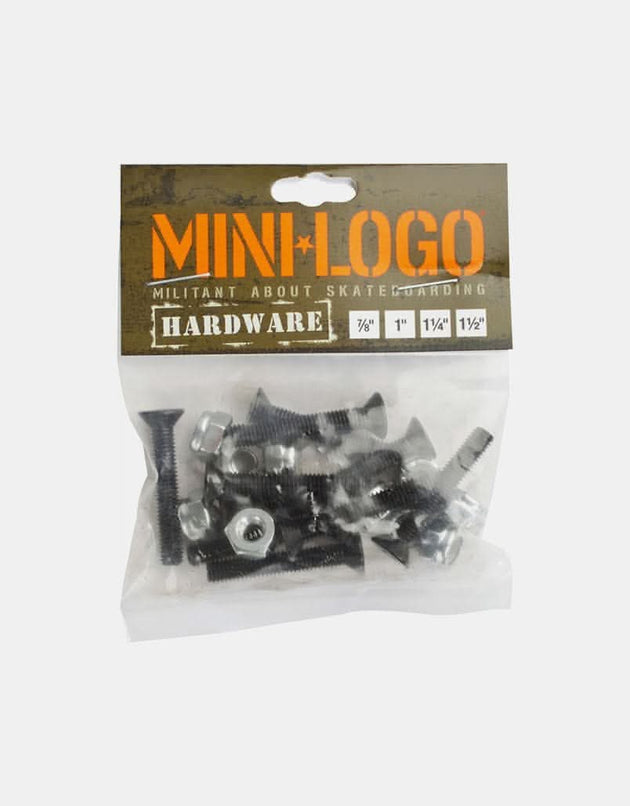 Mini Logo 1 1/4" Phillips Bolts