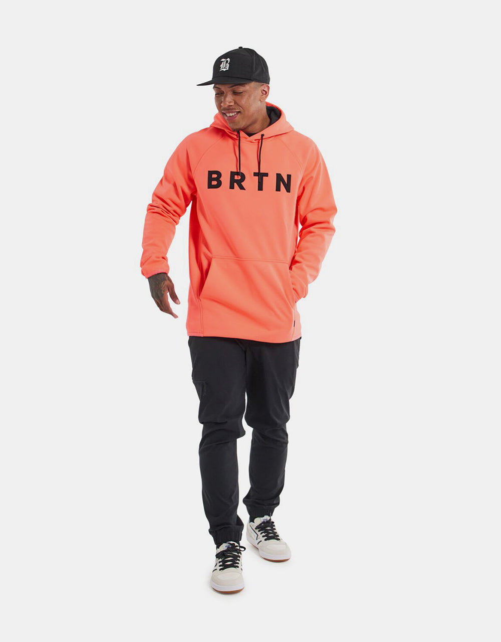Burton Crown Weatherproof Pullover Hoodie - Tetra Orange