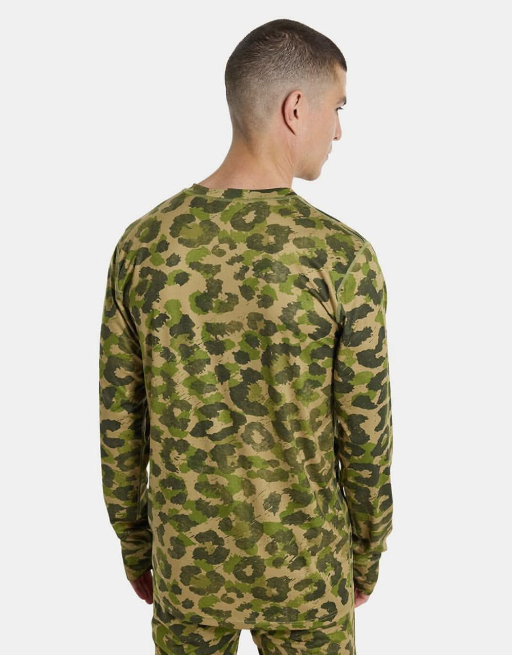 Burton Lightweight X Base Layer Crewneck Thermal Top - Felidae