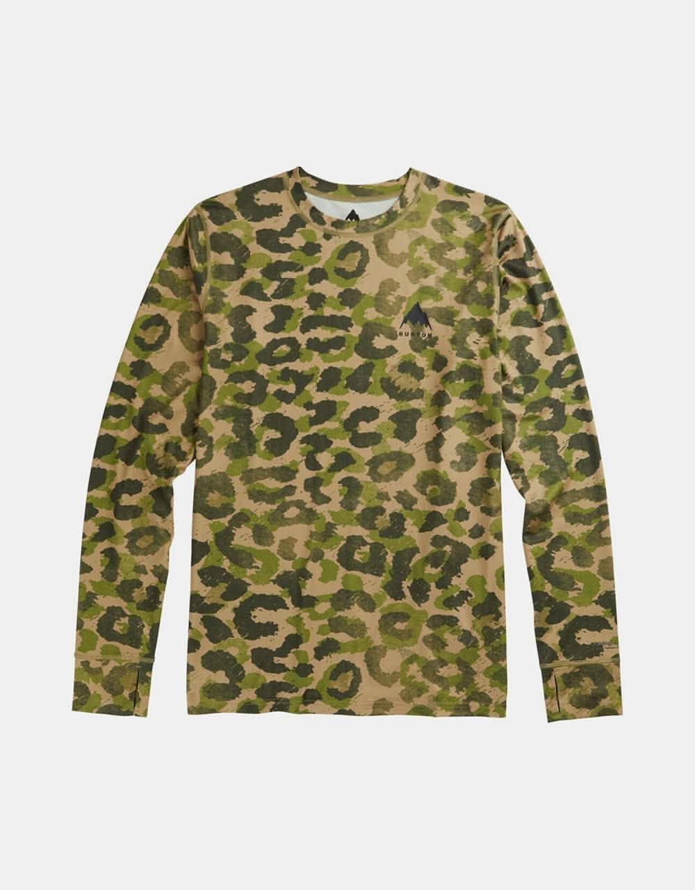 Burton Lightweight X Base Layer Crewneck Thermal Top - Felidae
