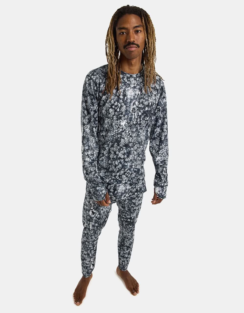 Burton Midweight Base Layer Crewneck Top - Aerial Pines