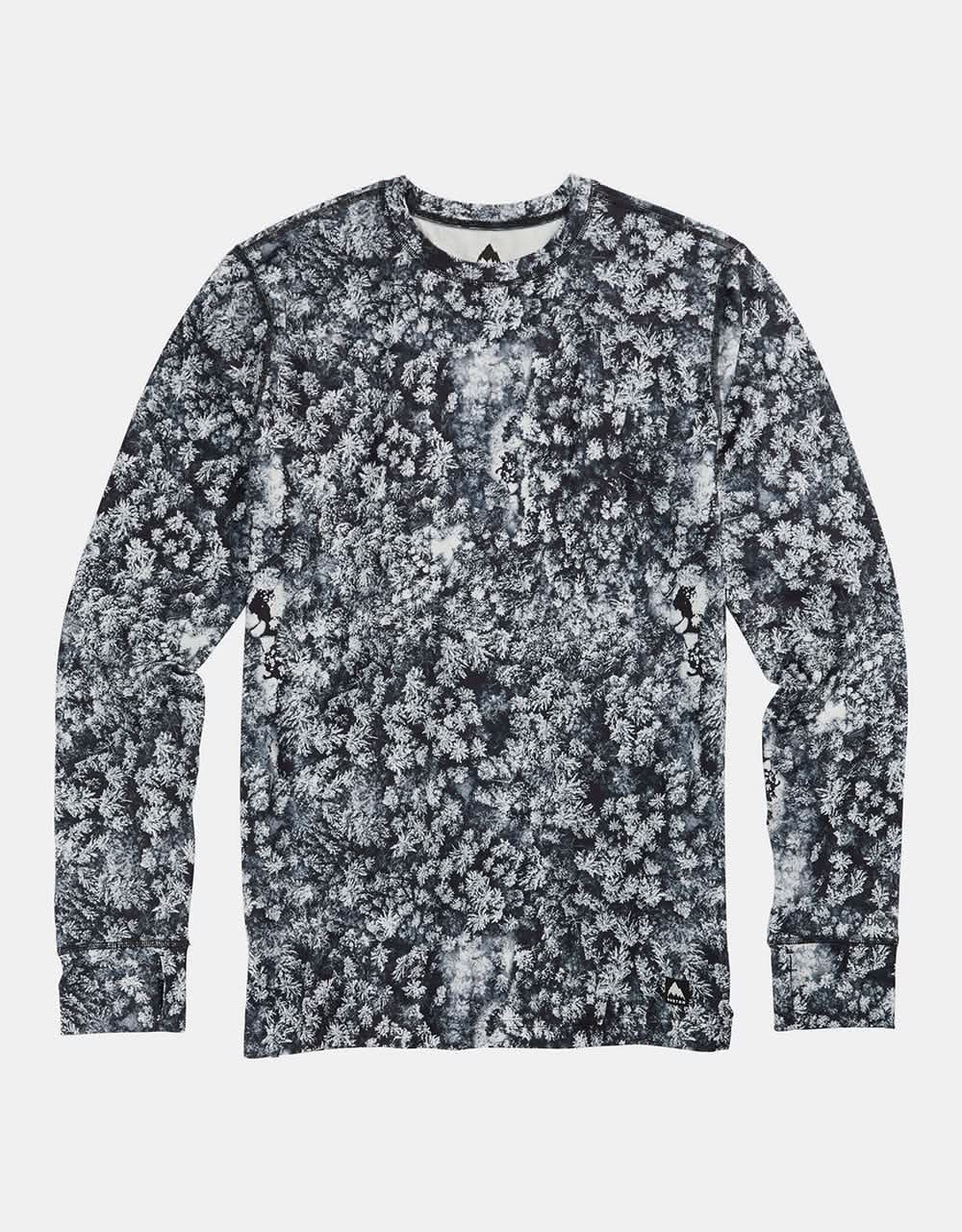 Burton Midweight Base Layer Crewneck Top - Aerial Pines