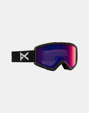Anon Helix 2.0 Snowboard Goggles - Black/Perceive Sunny Red