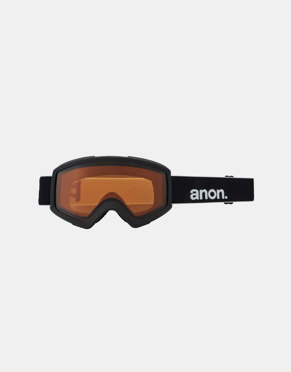 Anon Helix 2.0 Snowboard Goggles - Black/Perceive Variable Green