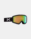 Anon Helix 2.0 Snowboard Goggles - Black/Perceive Variable Green