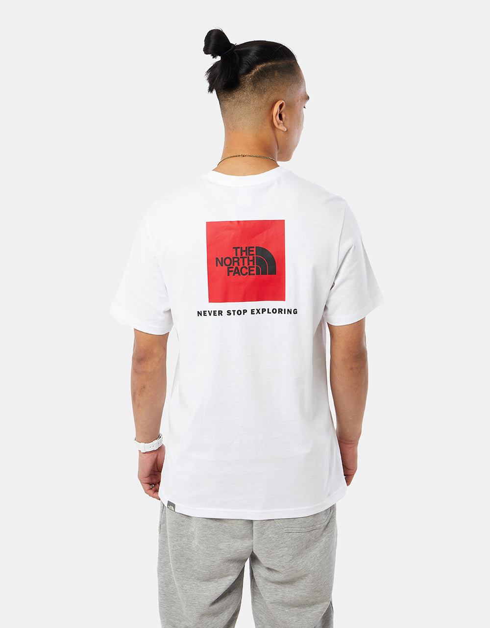 The North Face S/S Red Box T-Shirt - White