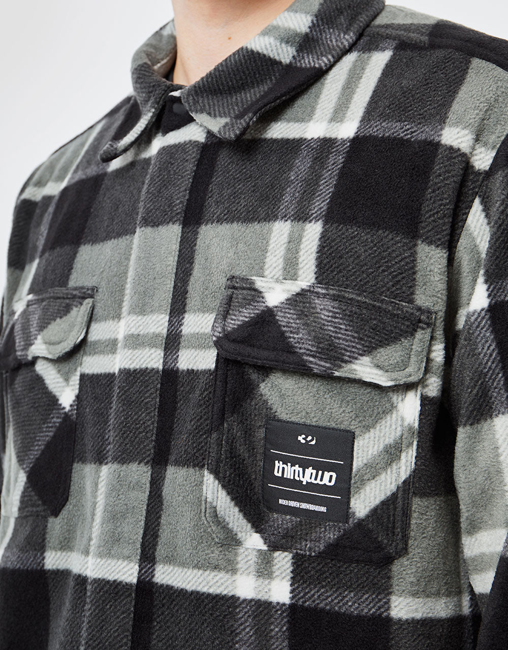 ThirtyTwo Rest Stop L/S Shirt - Grey