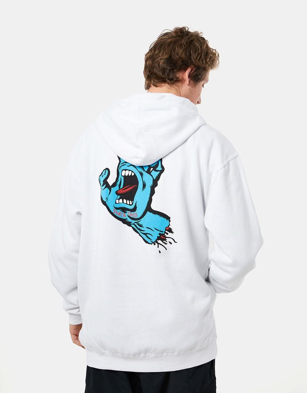 ThirtyTwo x Santa Cruz Pullover Hoodie - White
