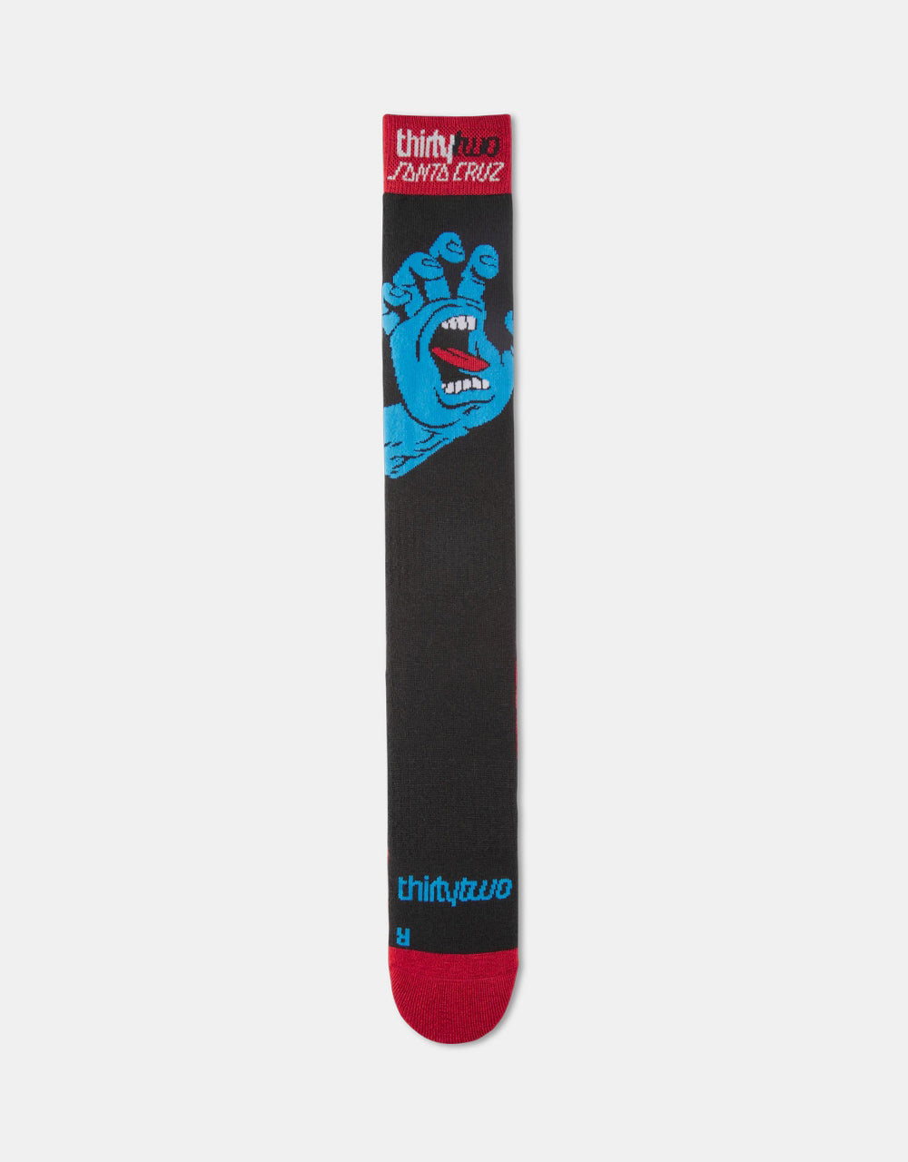 ThirtyTwo x Santa Cruz Snowboard Socks - Black