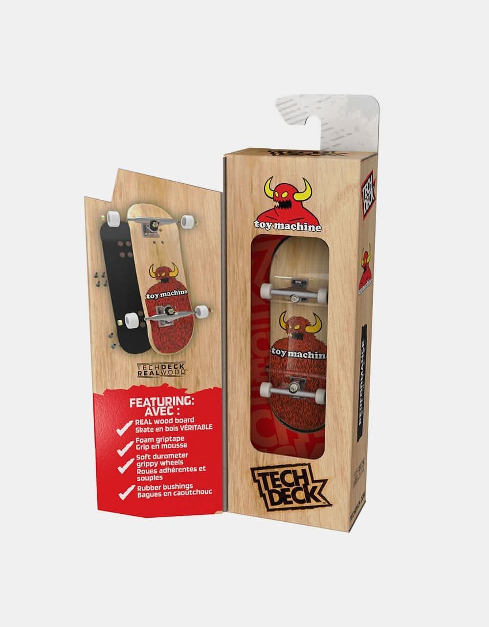 Tech Deck Fingerboard Performance Wood Board - Toy Machine
