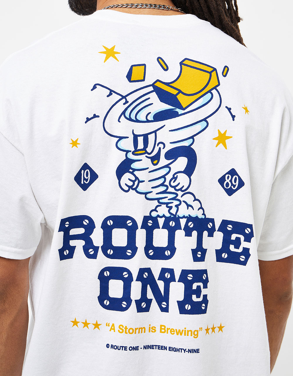 Route One 'Nado T-Shirt - White