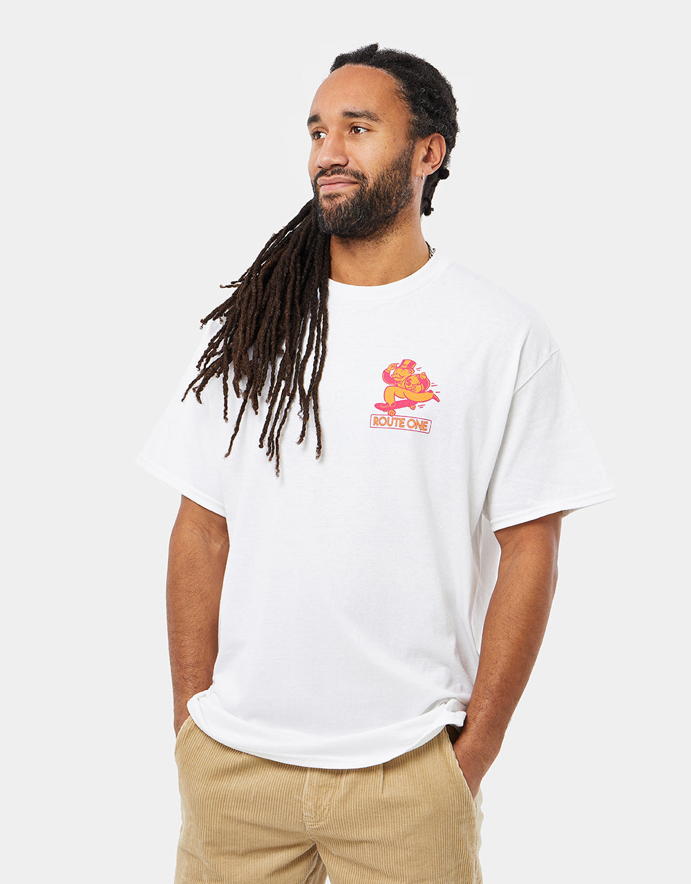 Route One What Are The Chances T-Shirt - White
