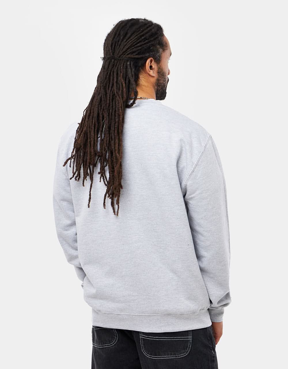 Route One Off The Beaten Track Sweatshirt - Heather Grey