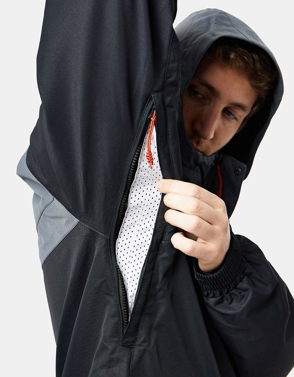 Volcom Longo Pullover 2023 Snowboard Jacket - Black