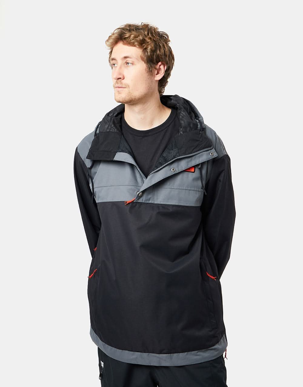 Volcom Longo Pullover 2023 Snowboard Jacket - Black