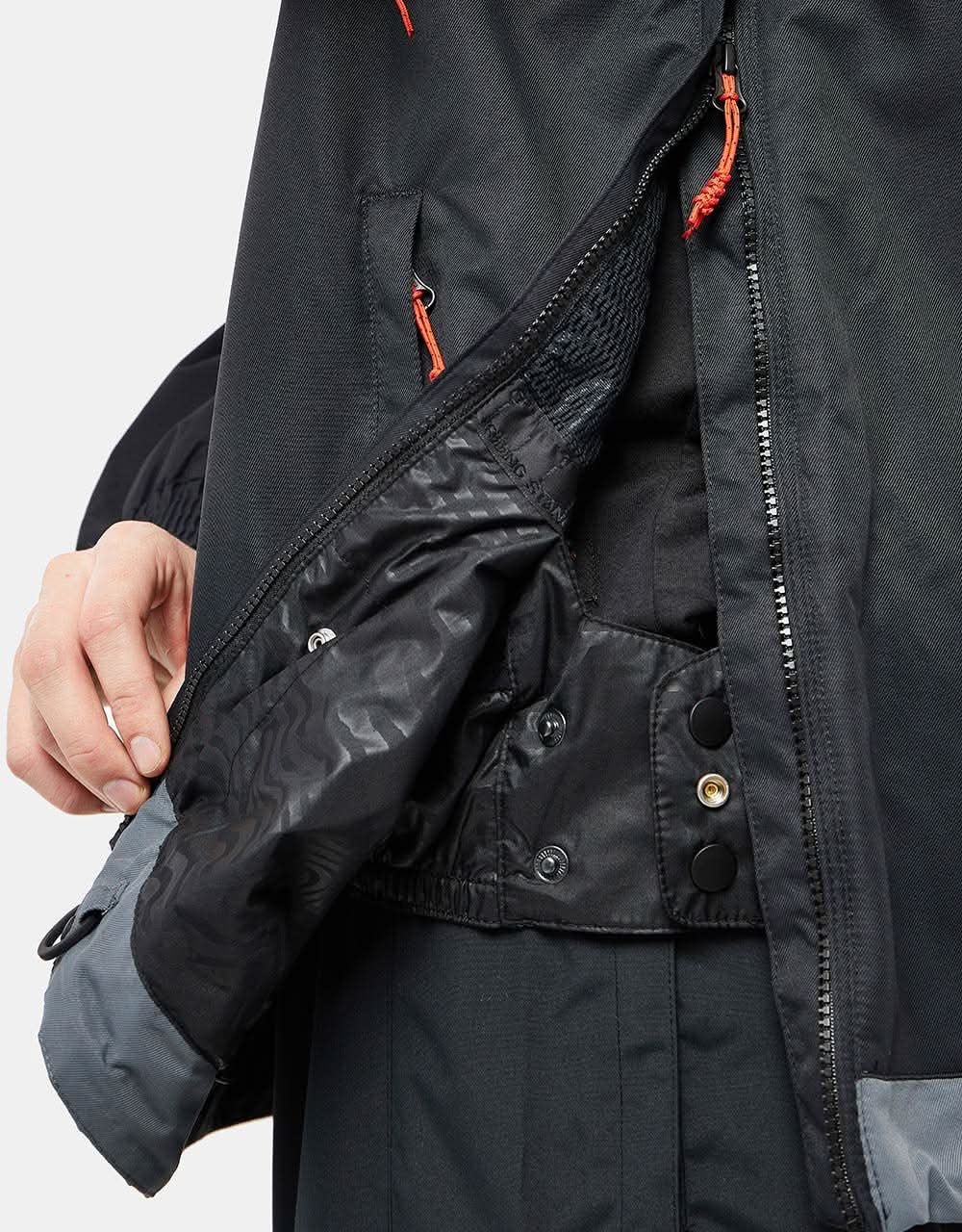 Volcom Longo Pullover 2023 Snowboard Jacket - Black
