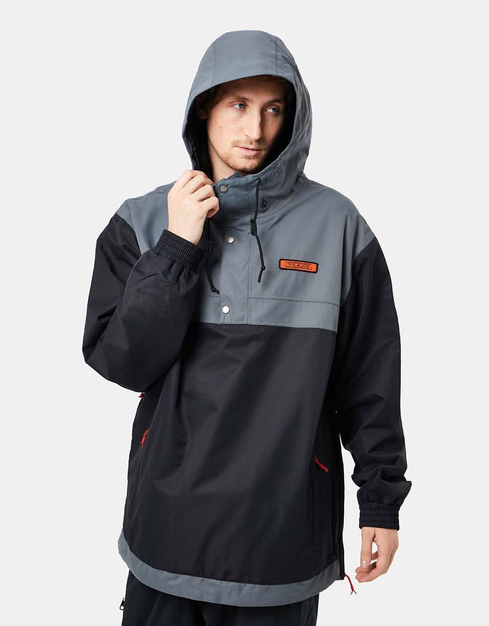 Volcom Longo Pullover 2023 Snowboard Jacket - Black