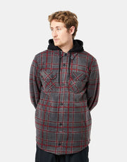 Volcom Field Insulated Flannel Jacket - Black Plaid
