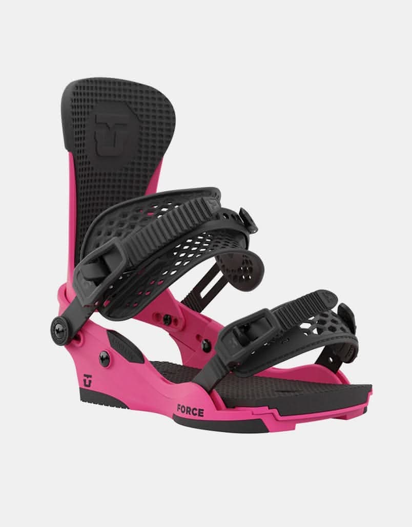 Union Force 2023 Snowboard Bindings - Hot Pink